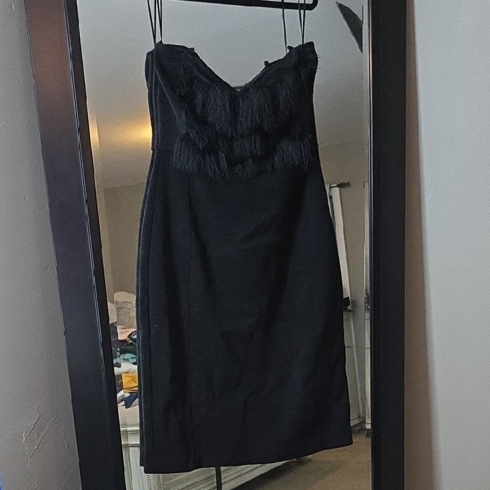 Banana Republic Black Sheath Cocktail Dress